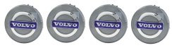 4pcs Wheel center caps VOLVO 64mm gray silver 3546923
