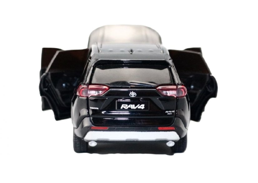 Toyota RAV 4 toy metal model battery lights sound 1:32 Black