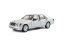 Mercedes Benz S W140 metalen model speelgoedbatterijverlichting klinkt 1:24 Wit