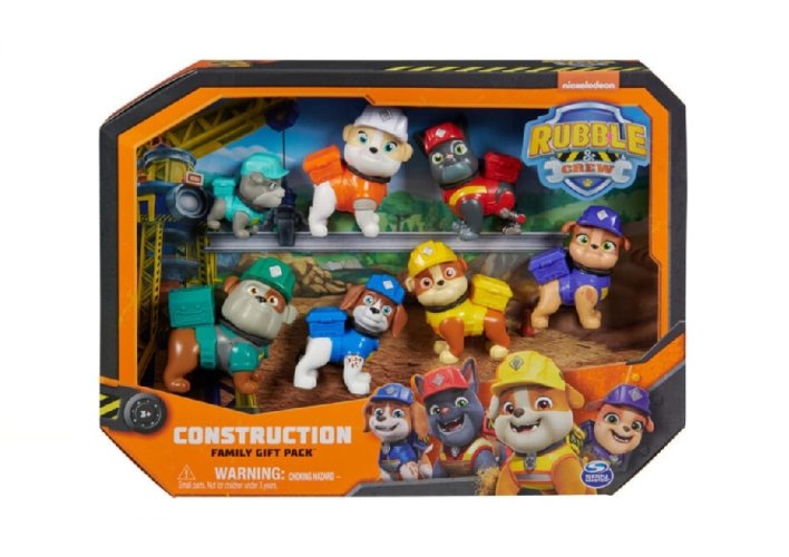 SPIN MASTER Paw Patrol Rubble&Crew Multibalení figurek