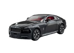 Rolls Royce Spectre metalen model speelgoedbatterijverlichting klinkt 1:32 Zwart