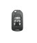 LUXURY key cover for HONDA cars white glossy/Chrome
