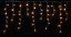 LUMA LED Lampka bożonarodzeniowa deszcz 648 LED 20m przewód zasilający 5m IP44 ciepły biały z timerem