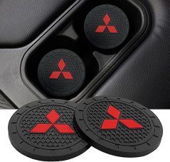 MITSUBISHI, 2ks Podtácků, podložka na nápoje do držáku na nápoje