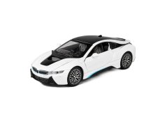 BMW i8 metalen model speelgoedbatterijverlichting klinkt 1:32 Wit