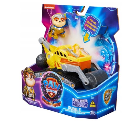 SPIN MASTER Paw Patrol Poot patrouille voertuig met Rubble-thema