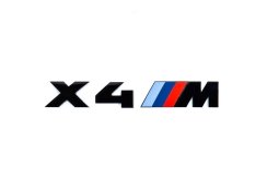 BMW X 4M Schriftzug 170mm Schwarz