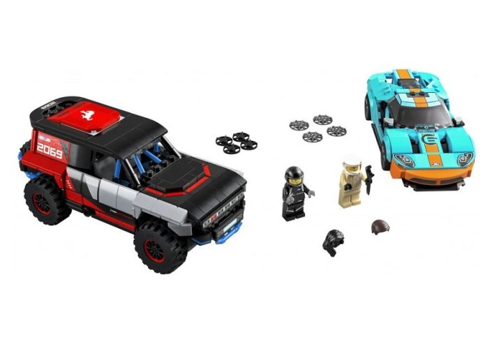 LEGO Speed Champions 76905 Ford GT Heritage Edition ir Bronco R
