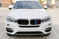 BMW X5 (F15, F85) [2013.08 - 2018.07] Listwy M-Performance na przednią maskę