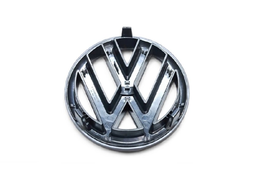 VW GOLF 7.5 MK7 (2018-2020) front emblem, logo (13,5cm) 5KO853601C - black glossy