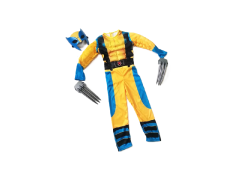 Gyermek Captain Wolverine izmos jelmez méretű M 120 cm