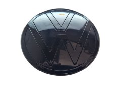VW TOURAN (2016-2020) front badge, logo (13,7cm) - black glossy