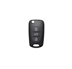 LUXURY key cover for HYUNDAI cars black glossy/chrome