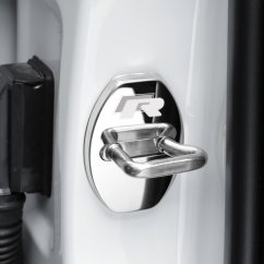 4 pcs VOLKSWAGEN R LINE Protective cover for the door latch- silver