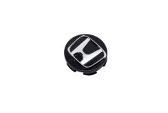 Riteņa centra vāciņš HONDA 69mm melns hroms 44732-T2A-A31 44732-T7W-A01 08W40-SWN-9000-02 08W15-SDE-7N0A2 08W40-SLG-90001