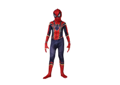 Kostým detský Spiderman Superhrdina L 130 cm Biela