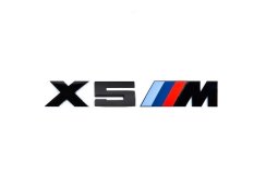 BMW X 5M Schriftzug 170mm Schwarz