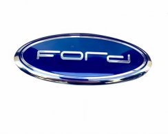 FORD emblem 175 x 72mm front and rear blue