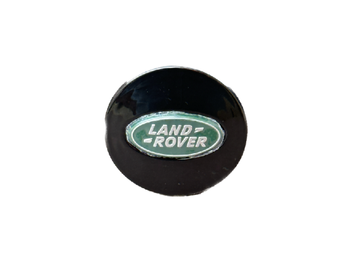 Zaślepka środkowa koła LAND ROVER 62mm czarny zielony BJ32-1130-AB