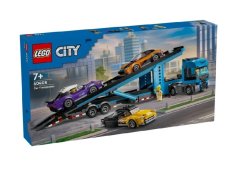 LEGO City 60408 Camion pentru transport masini sport