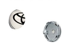Tapa central de rueda TOYOTA 60mm plata