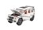 Mercedes Benz AMG G63 G-Class metalen model speelgoedbatterijverlichting klinkt 1:24 Wit