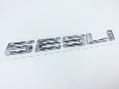 525Li inscription old style - chrome