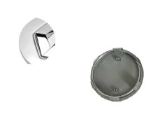 Krytky kol, pokličky na kola RENAULT 60mm stříbrná 7700418657
