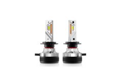 H1 front LED bulbs for headlights 55W 12V Canabus 6000LM, up to 200% more brightness