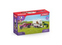 SCHLEICH 42346 Pick-up met paardentrailer