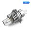 H4/H19 liquid LED bulbs for lights 6000lm 60W, up to 200% more brightness 6000k-7000k