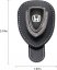 HONDA leather holder for glasses for the screen, holder for glasses - black leather