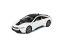 BMW i8 metalen model speelgoedbatterijverlichting klinkt 1:32 Wit