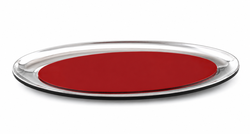 FORD emblem 143 x 60mm front and back emblem, logo - glossy black