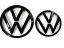 VW GOLF VIII MK8 (2021-2023) front and rear emblem, logo (14cm and 11cm) - glossy black