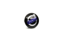 Krytky kol, pokličky na kola VOLVO 64mm černá lesklá 3546923