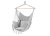 Silla hamaca brasileña Iso Trade Gardlov 23671 gris