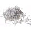 LUMA LED 210 LED Christmas light rain, 210 LEDs 5m power cable 5m IP44 cold white with a timer