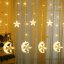 LUMA LED 138 LED light chain, hinge stars and months 3m - cable 1.5m, warm white