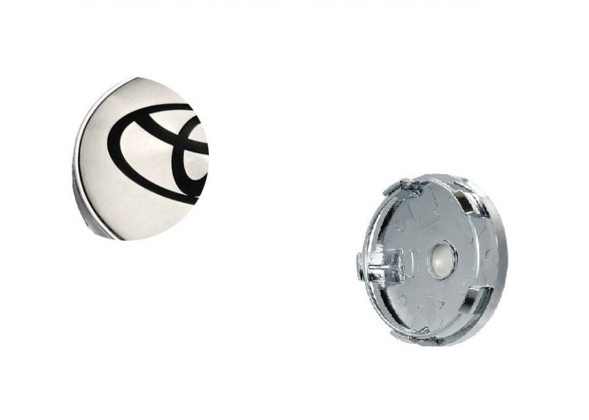 Wheel center cap TOYOTA 60mm silver