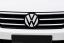 VW JETTA (2006-2011) front and rear emblem, logo (15,4cm a 10,4cm) - mirror white