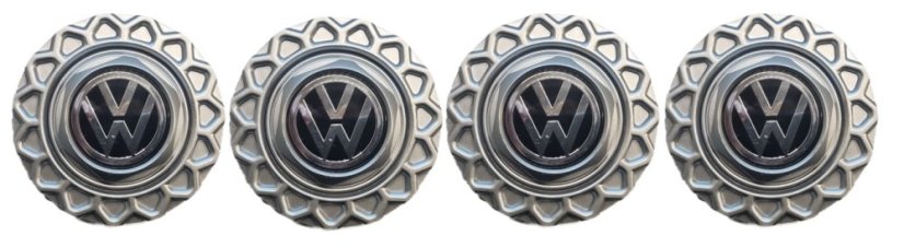 4pcs VW Volkswagen wheel center cap 150mm silver