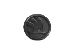 Znak ŠKODA 90mm černá matná 5JA853621 32D853621A