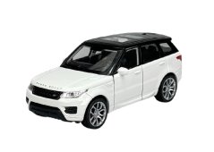 Welly Range Rover Sport метален модел играчка батерия светлини звук 1:24 Бяло