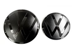 VW ARTEON (2021-2023) front and rear emblem, logo (14,2cm a 11,1cm) - black