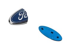 FORD TRANSIT MK7 MK8 2006- 225mm x 90mm front and rear emblem, logo - blue