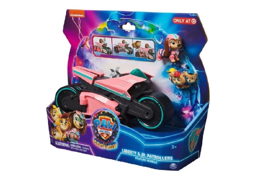 SPIN MASTER Paw Patrol Tlapková patrola ve velkofilmu Liberty s vozidlem