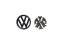 VW PASSAT B6 rear emblem, logo (13,9cm a 11cm) - glossy black