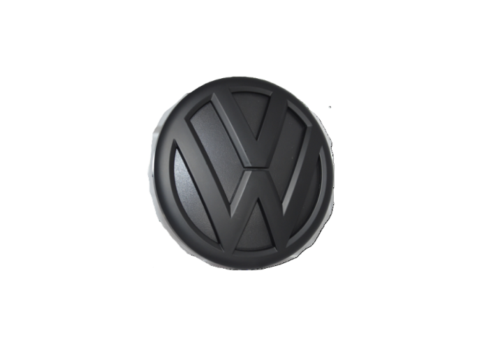 VW PASSAT B7 (2010-2015) emblema trasero, logotipo (10cm) - negro sólido mate