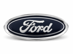 FORD emblem 130 x 58mm front or rear - blue